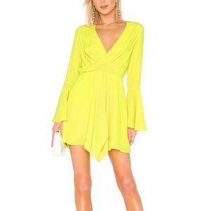 JAY GODFREY DOTTIE DRESS IN CITRINE, SIZE 4, NWT